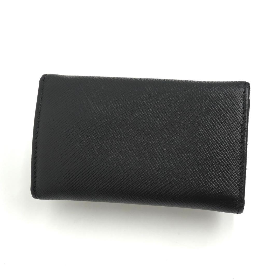 ✨未使用に近い✨　PRADA キーケース　三角プレート　サフィアーノレザー　6連