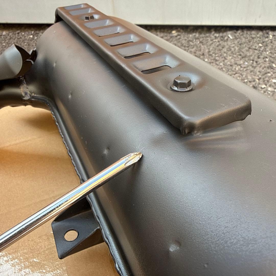 ③訳あり　新品フュージョン　fusion ヘリックス ノーマル　純正マフラー