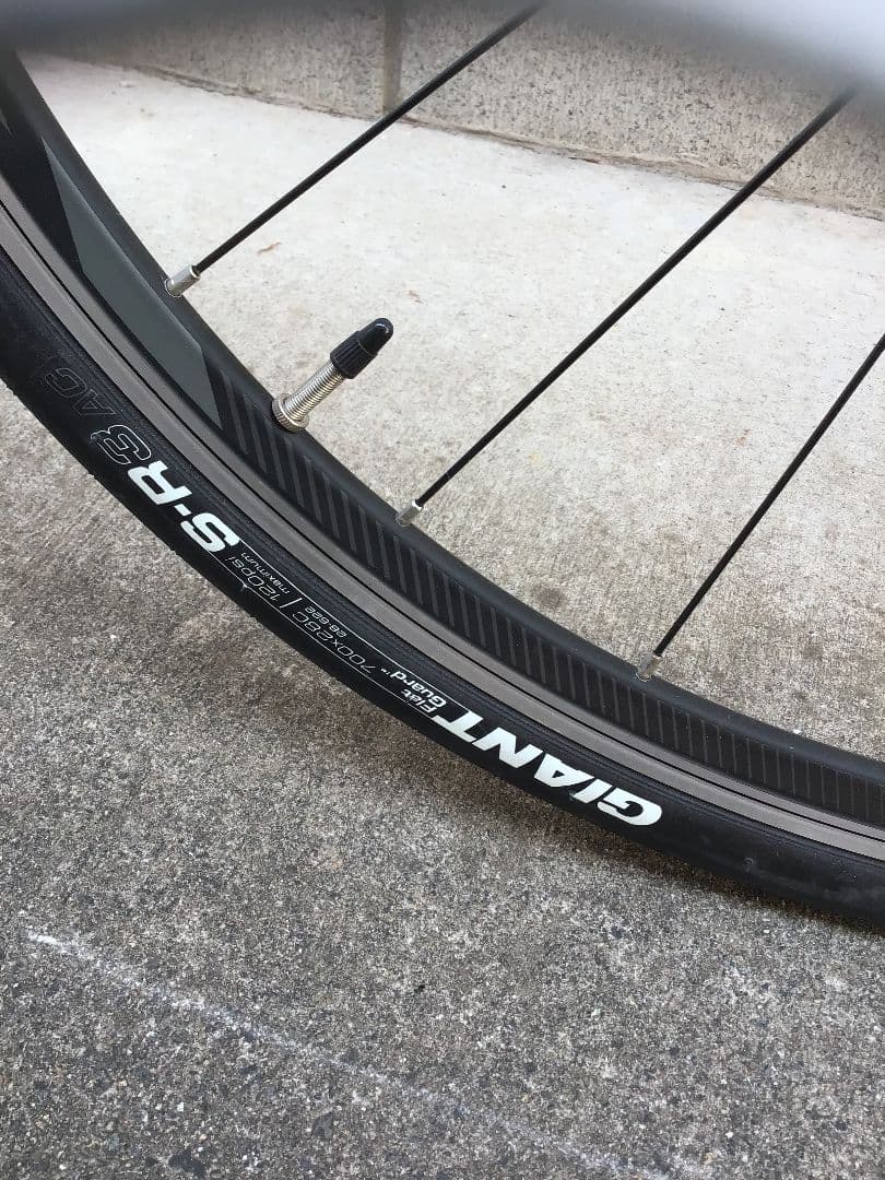 ジャイアント　escape　RX 赤　濃紺　グラデーション　空気入れ付き