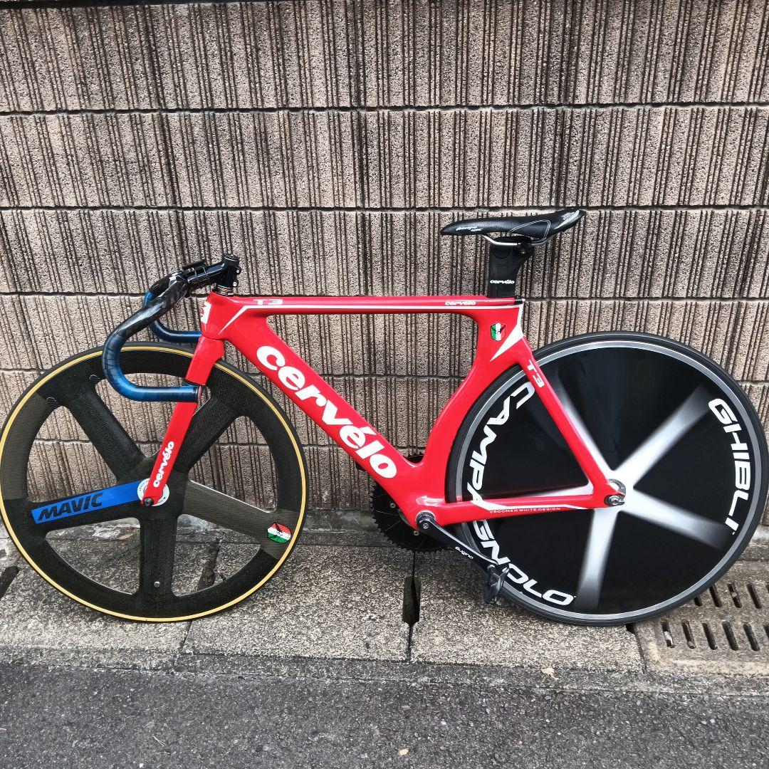 本日限定価格　使用極少 国内正規品　希少のCervelo T3 ピストバイク