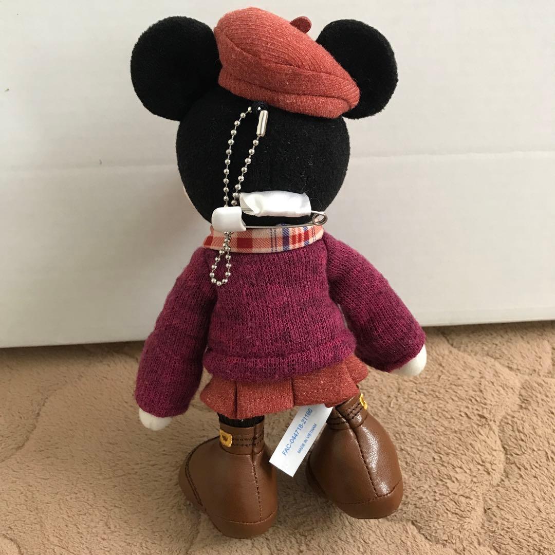 ミニー　スタイルスタジオ　ぬいぐるみバッジ　4個セット　春夏秋冬