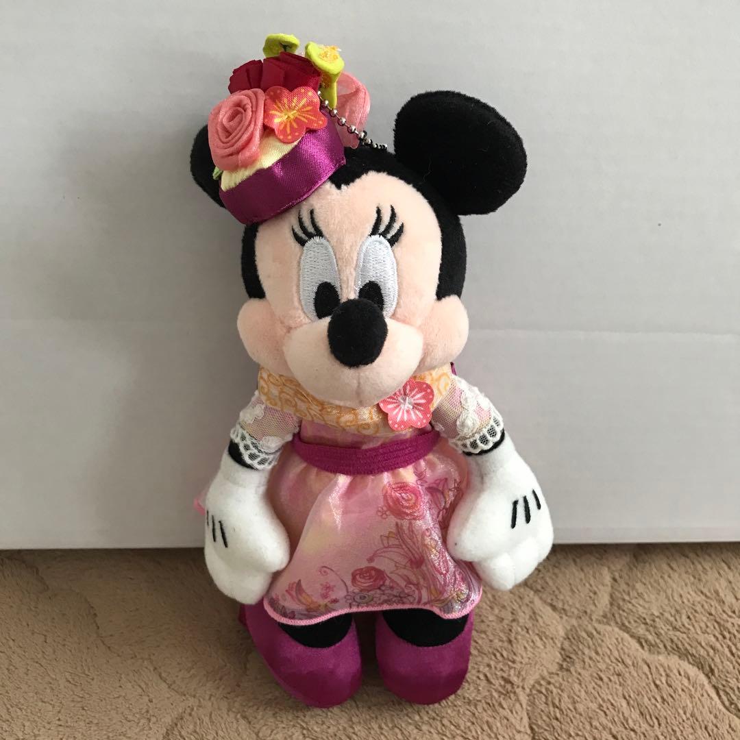 ミニー　スタイルスタジオ　ぬいぐるみバッジ　4個セット　春夏秋冬