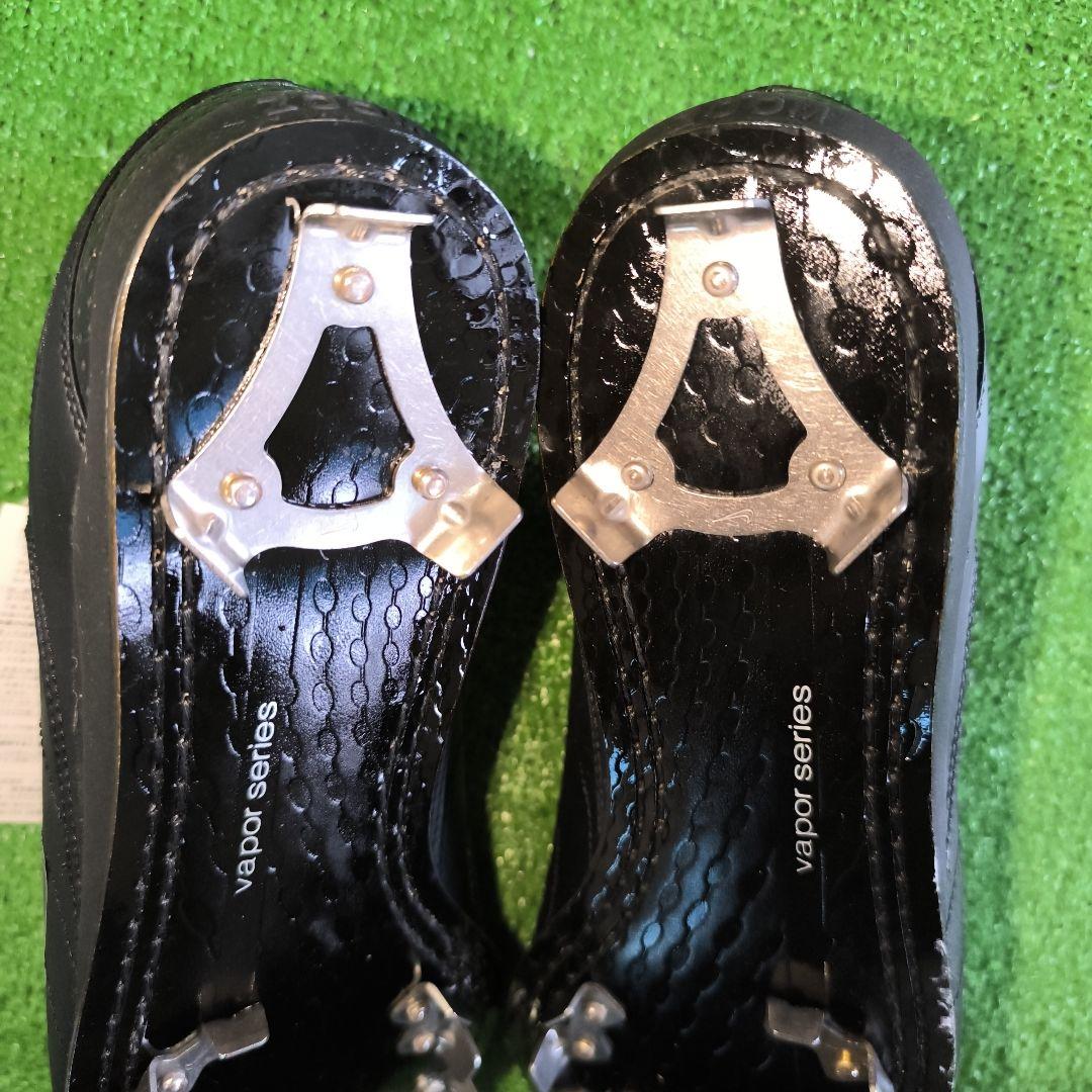 Nike ブラック レザー スパイクシューズ