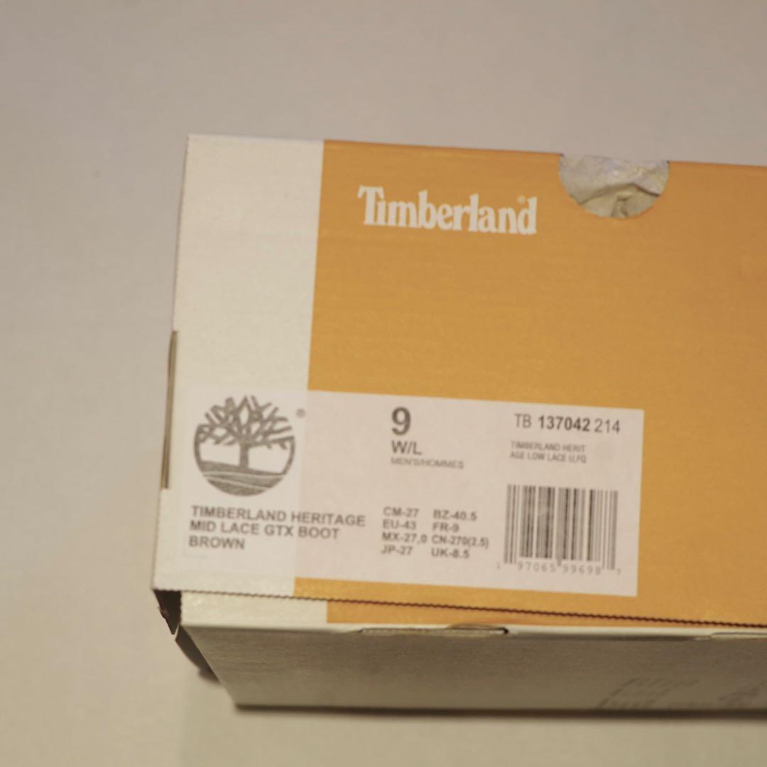 靴 Timberland Moc Toe Mid GTX Size 9