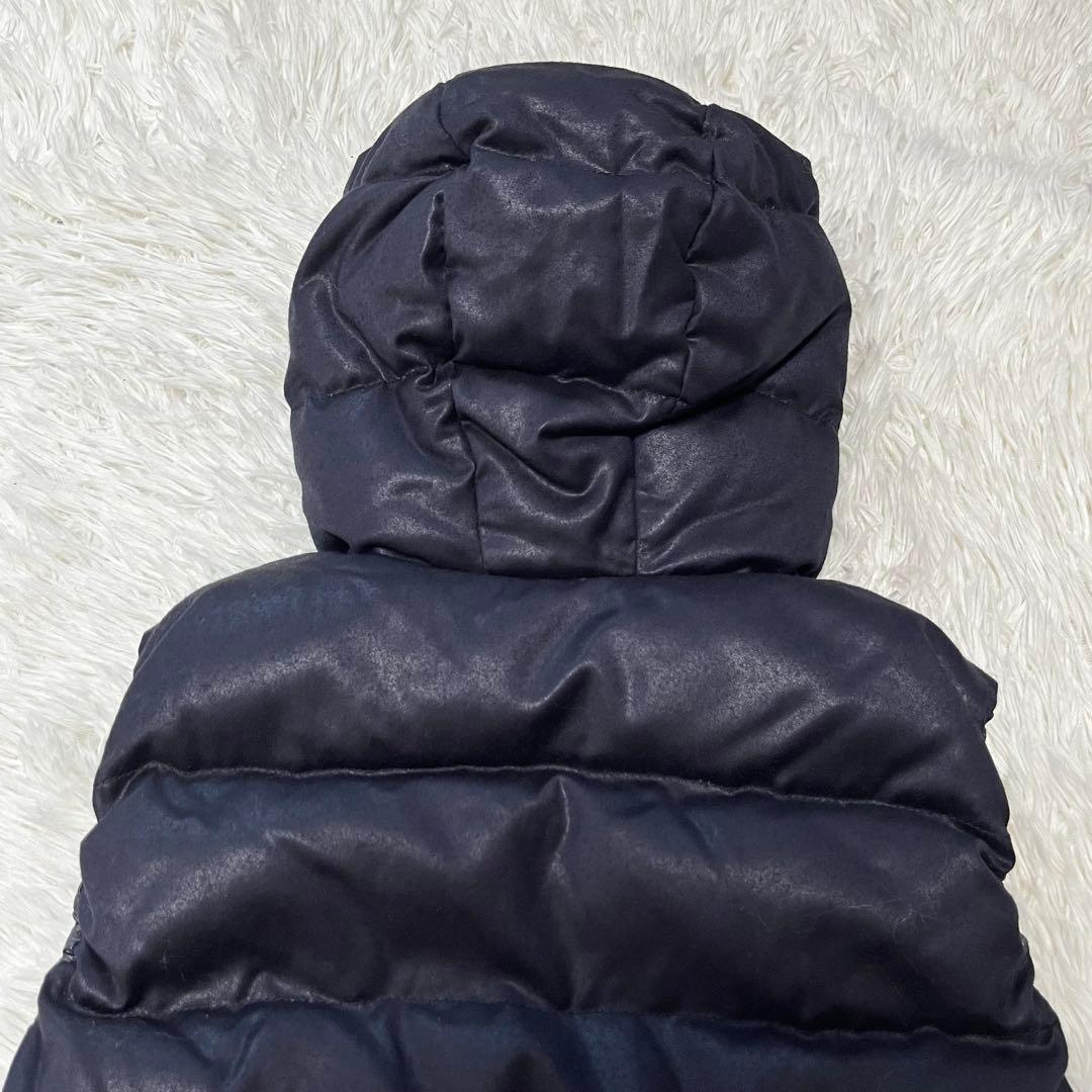 デュベティカ ダウン ベスト カシミヤ ネイビー 38