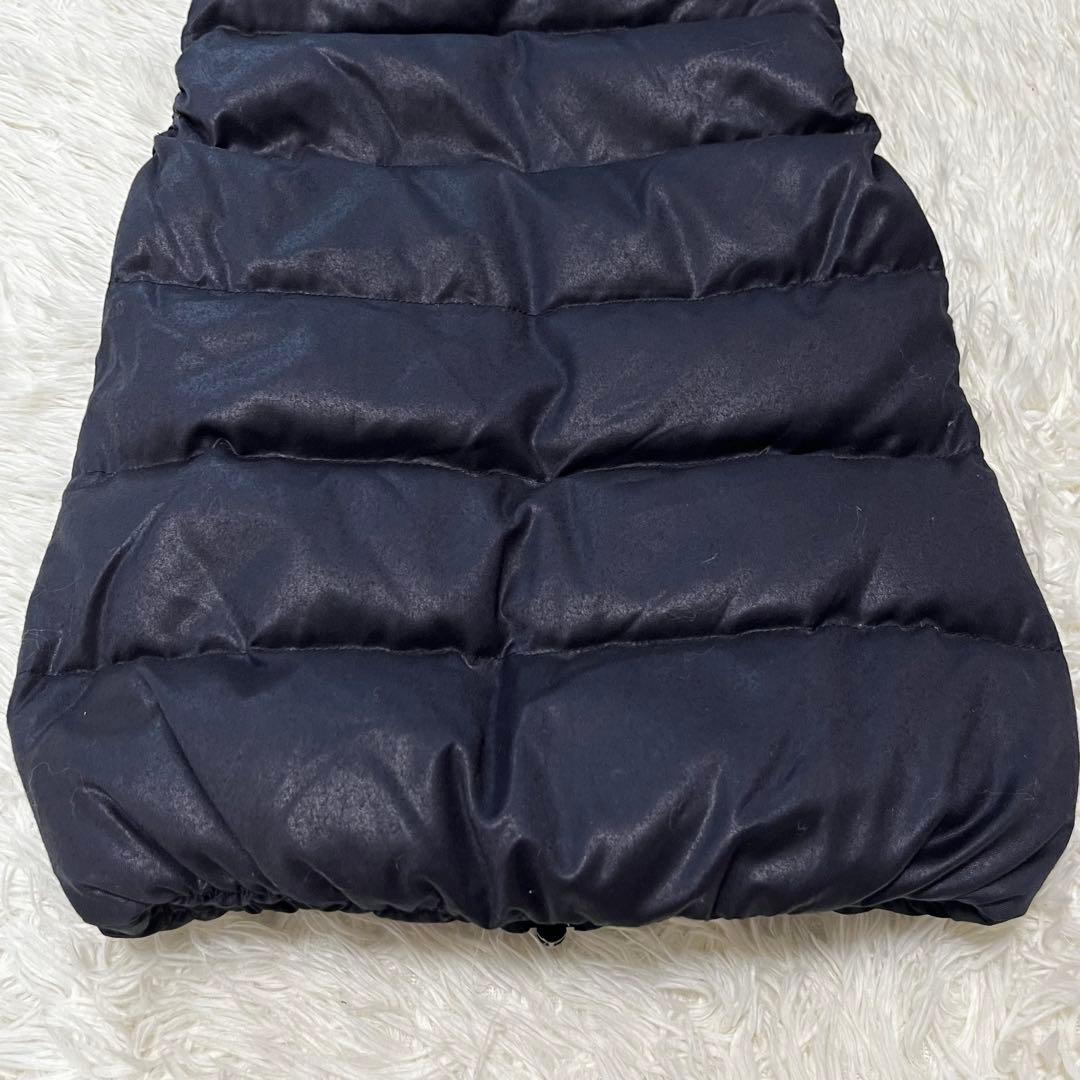 デュベティカ ダウン ベスト カシミヤ ネイビー 38