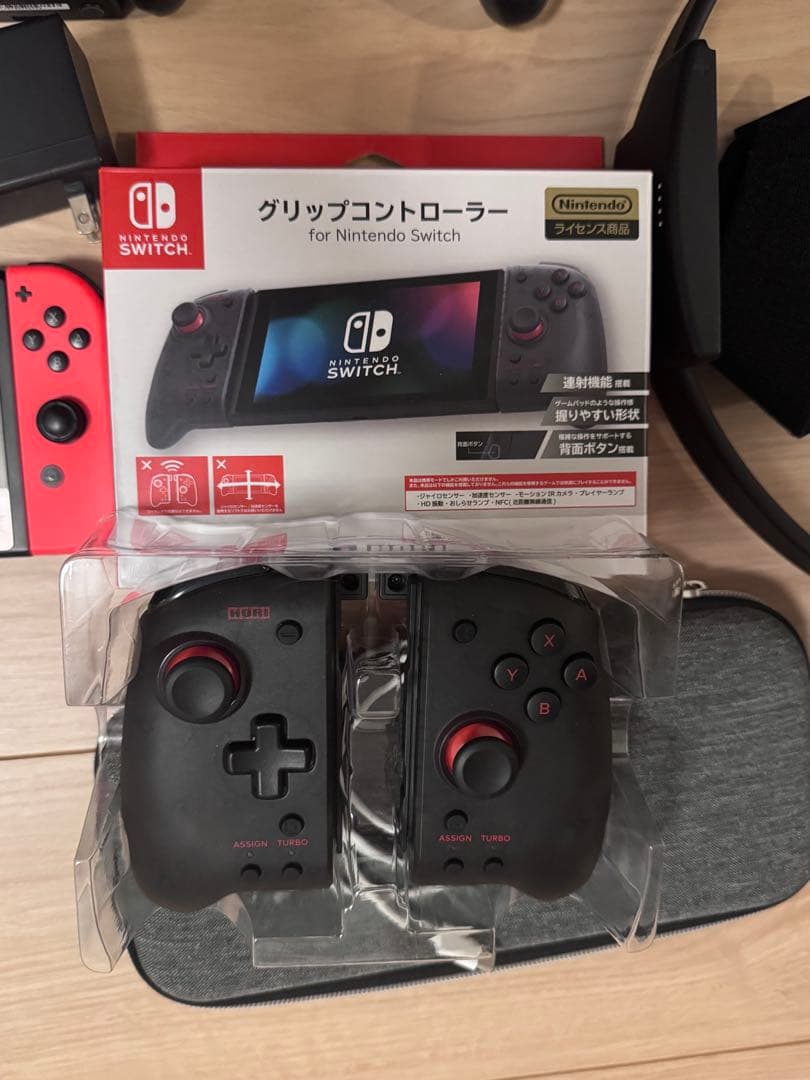 Nintendo Switch 赤/青 本体 + ゲームソフト