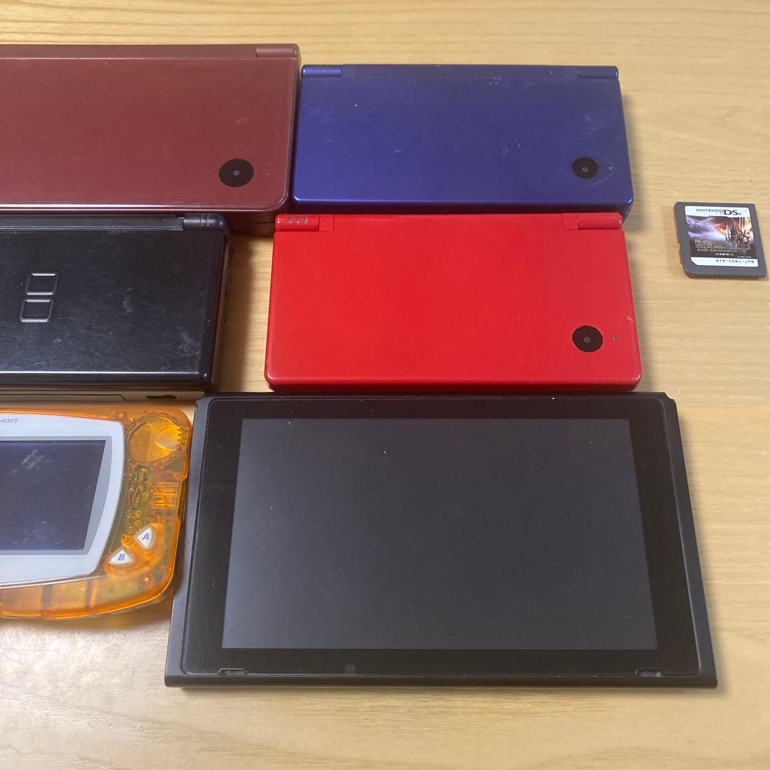 任天堂　dsi ll dsi ゲームボーイ　Switch ワンダースワンジャンク