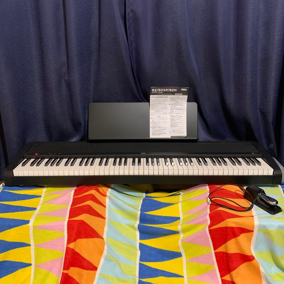 【KORGのB2 】88鍵 電子ピアノ メトロノーム機能付き　コルグ　キーボード