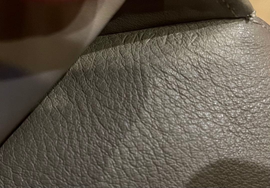 ルイ・ヴィトン ポルトフォイユ　グレー レザー 長財布