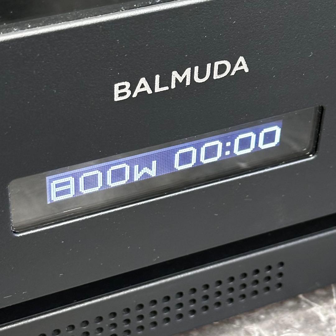 ∞送料込！BALMUDA ジャンク扱い オーブンレンジ K04A-BK 2021