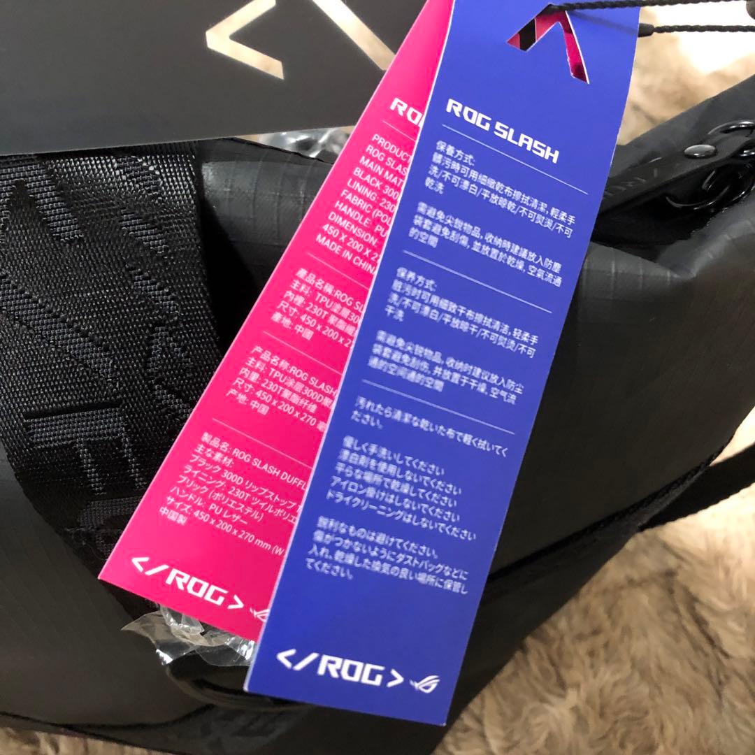 バッグ ROG SLASH Duffle Bag(ROG_SLASH_BC3700)