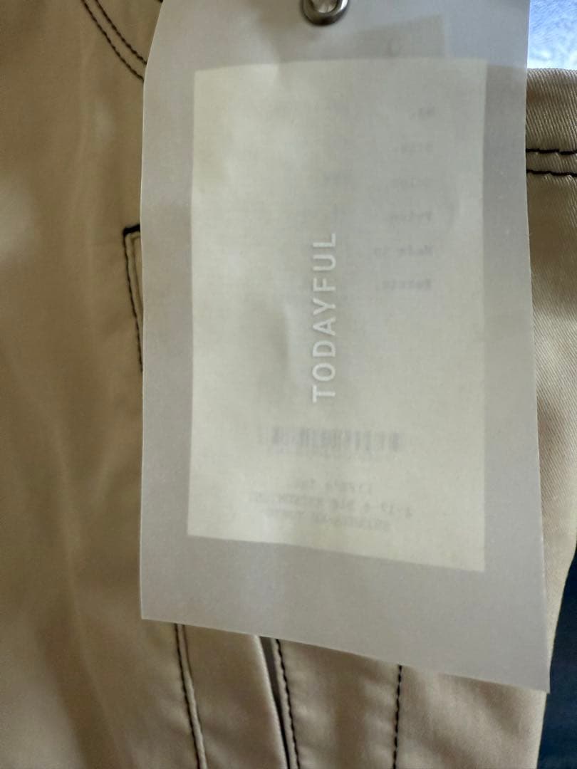 完売している色味です。新品TODAYFULサロペット