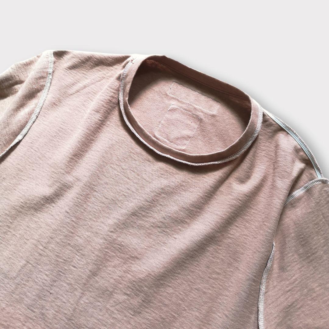 美品 MADISONBLUE HELLO ロゴＴシャツ 希少カラー ２ ベージュ