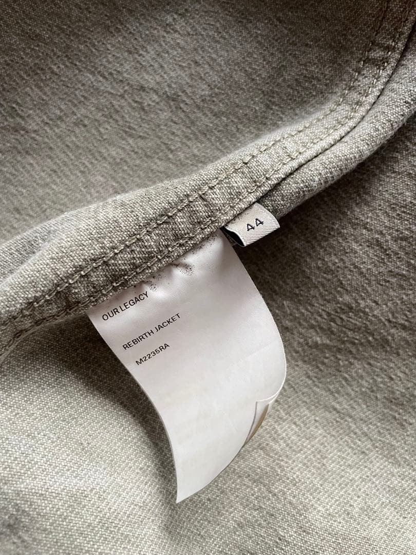 【名作】OUR LEGACY 23SS REBIRTH JACKET 44