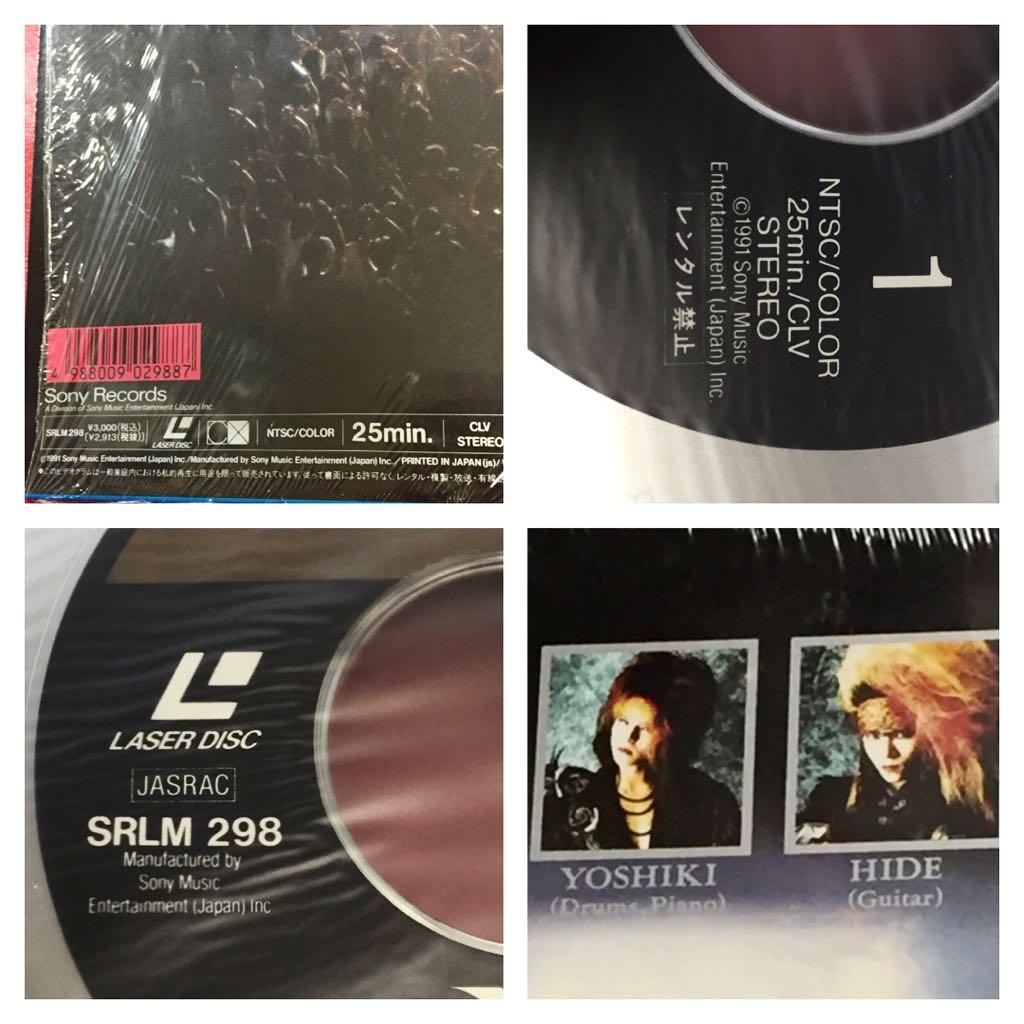 X JAPAN レーザーディスク