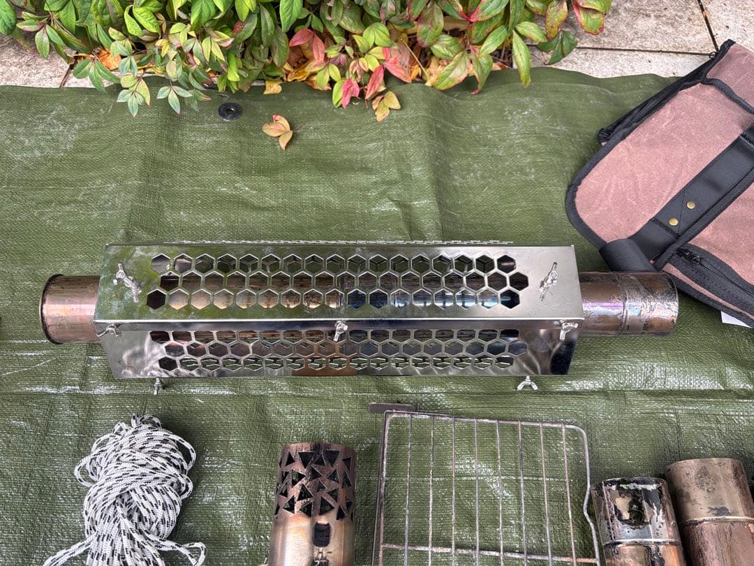 フィールドア 薪ストーブ テントプロテクター 収納ケース 焚き火シート セット