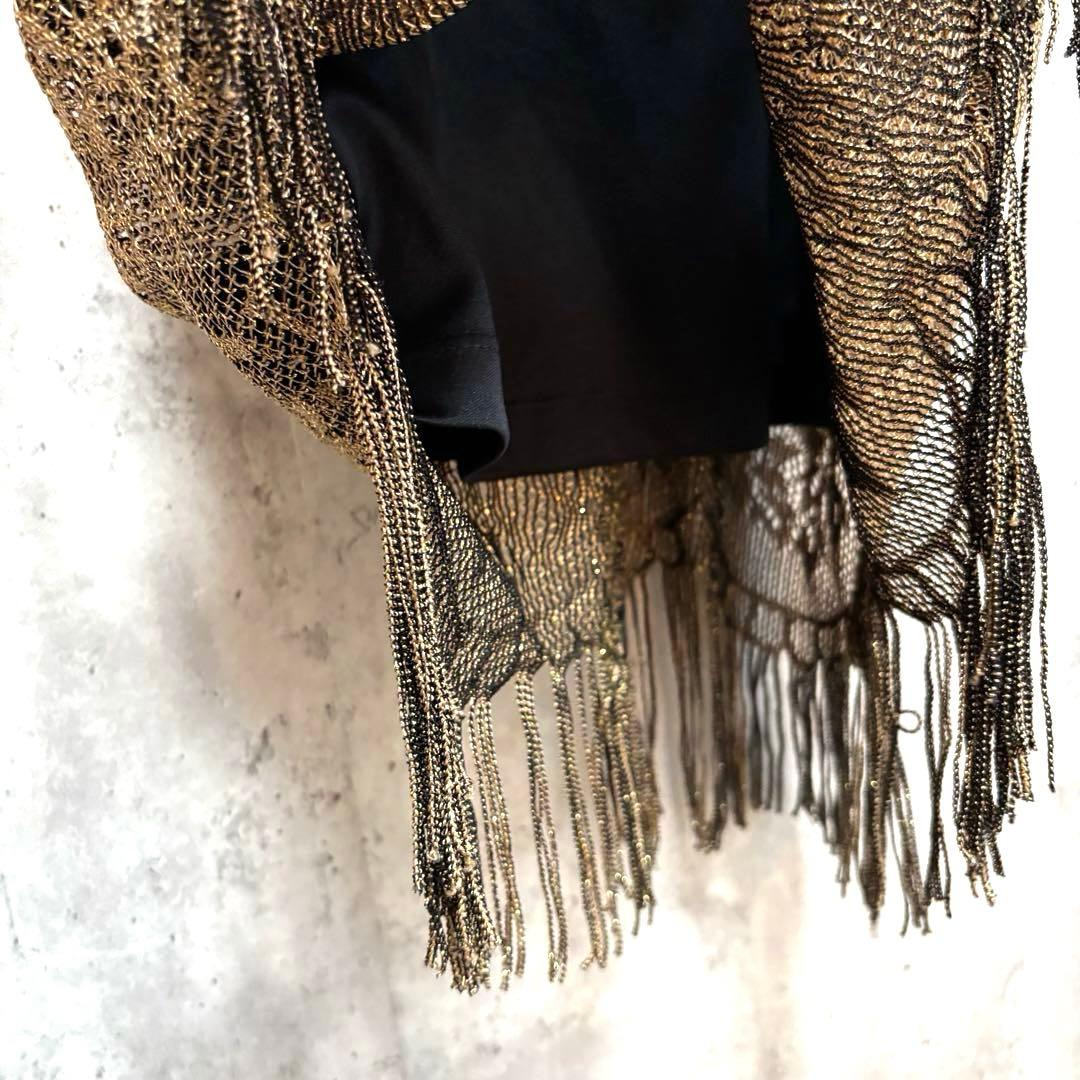 【BETSEY JOHNSON】キャミロングワンピース ドレス S 光沢きれいめ