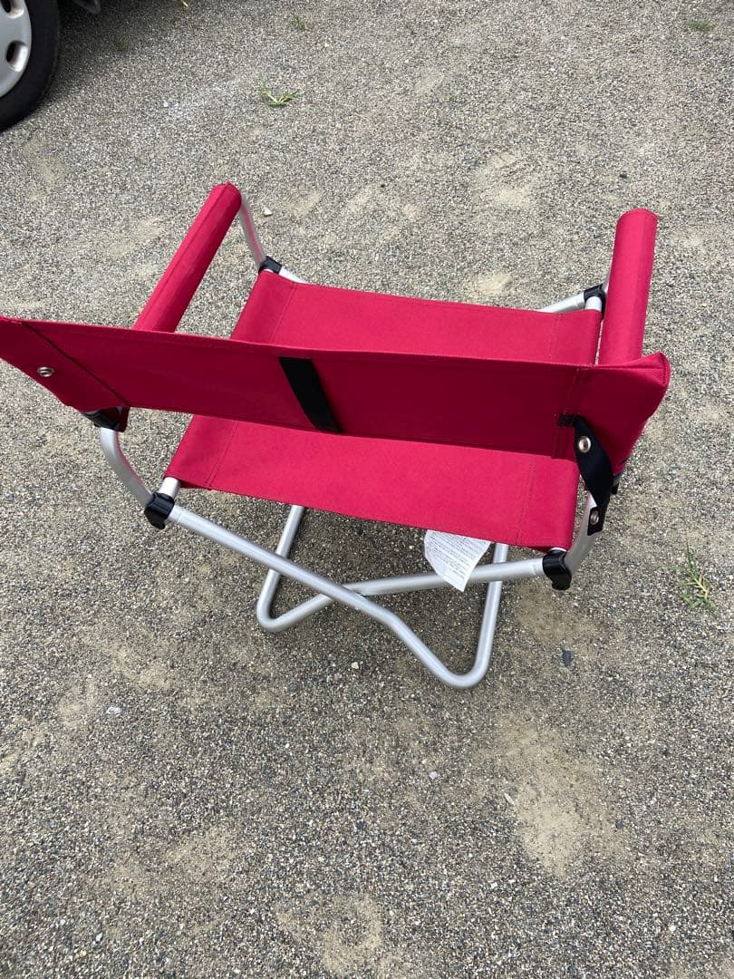 FD LOW + 2 折りたたみチェア 赤