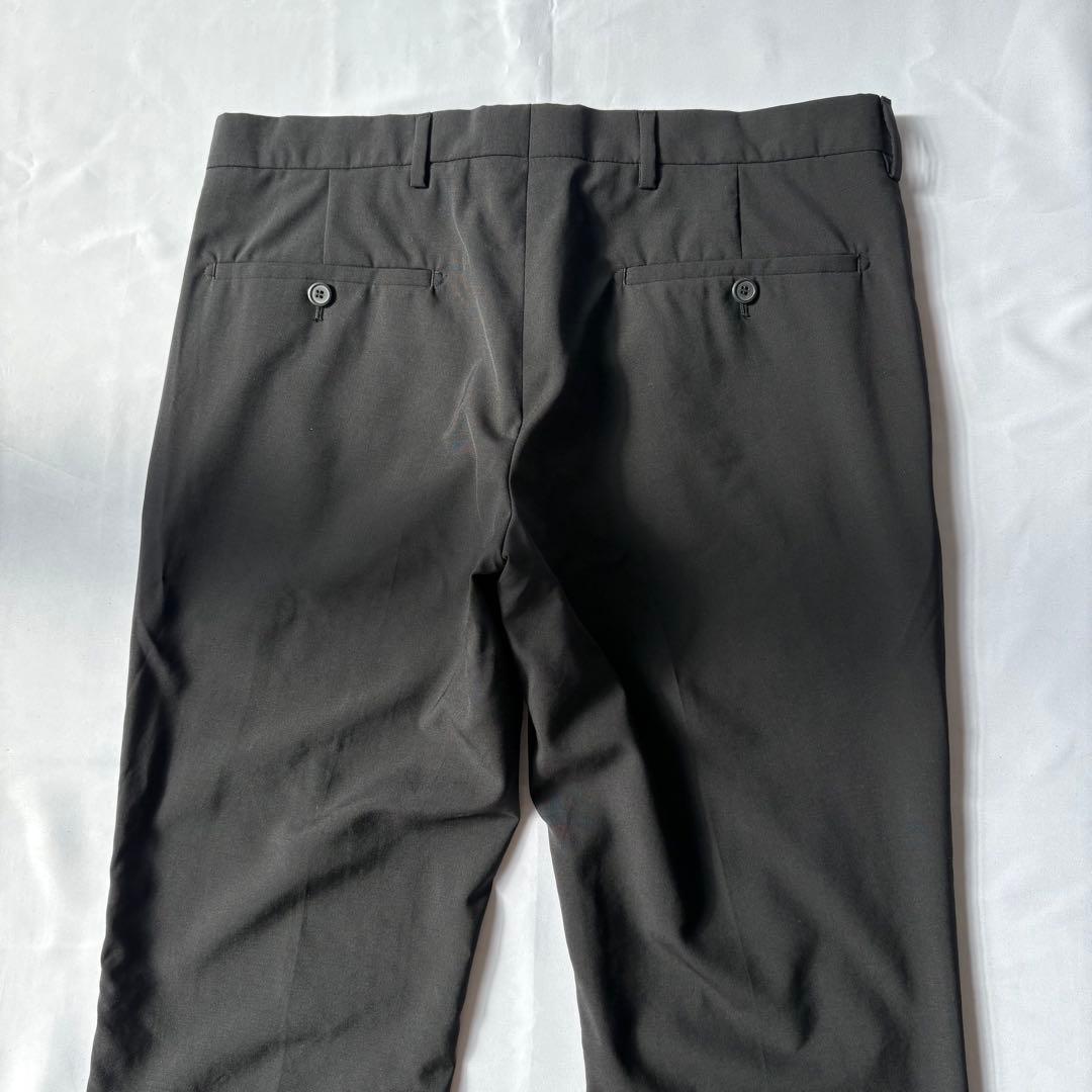 【美品】PRADA プラダ ウール スラックス ブラック 48