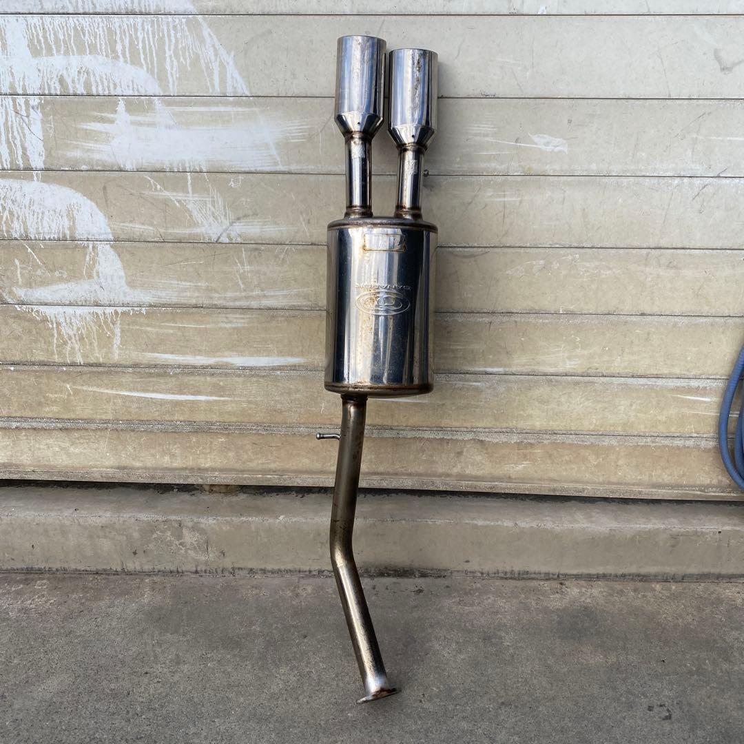 早い者勝ち！30プリウス ガナドール　ステンレス ダブルマフラー