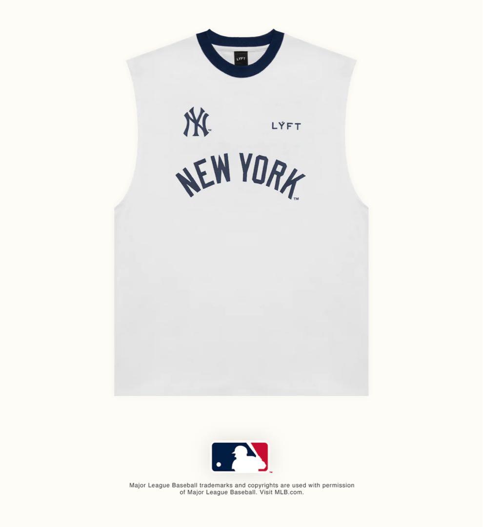 リフト　lyft ニューヨークヤンキース　タンクトップ　MLB 野球　筋トレ