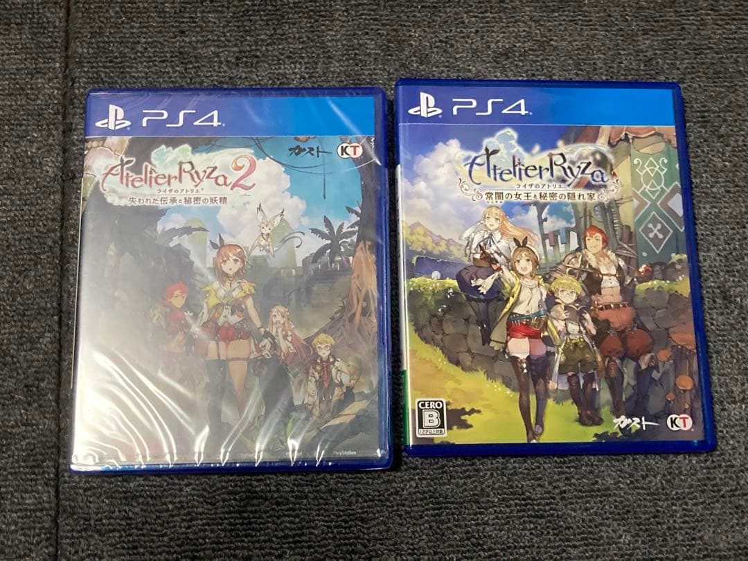 ライザのアトリエ（PS4）　1.2限定ダブルパック＋3 特典付き