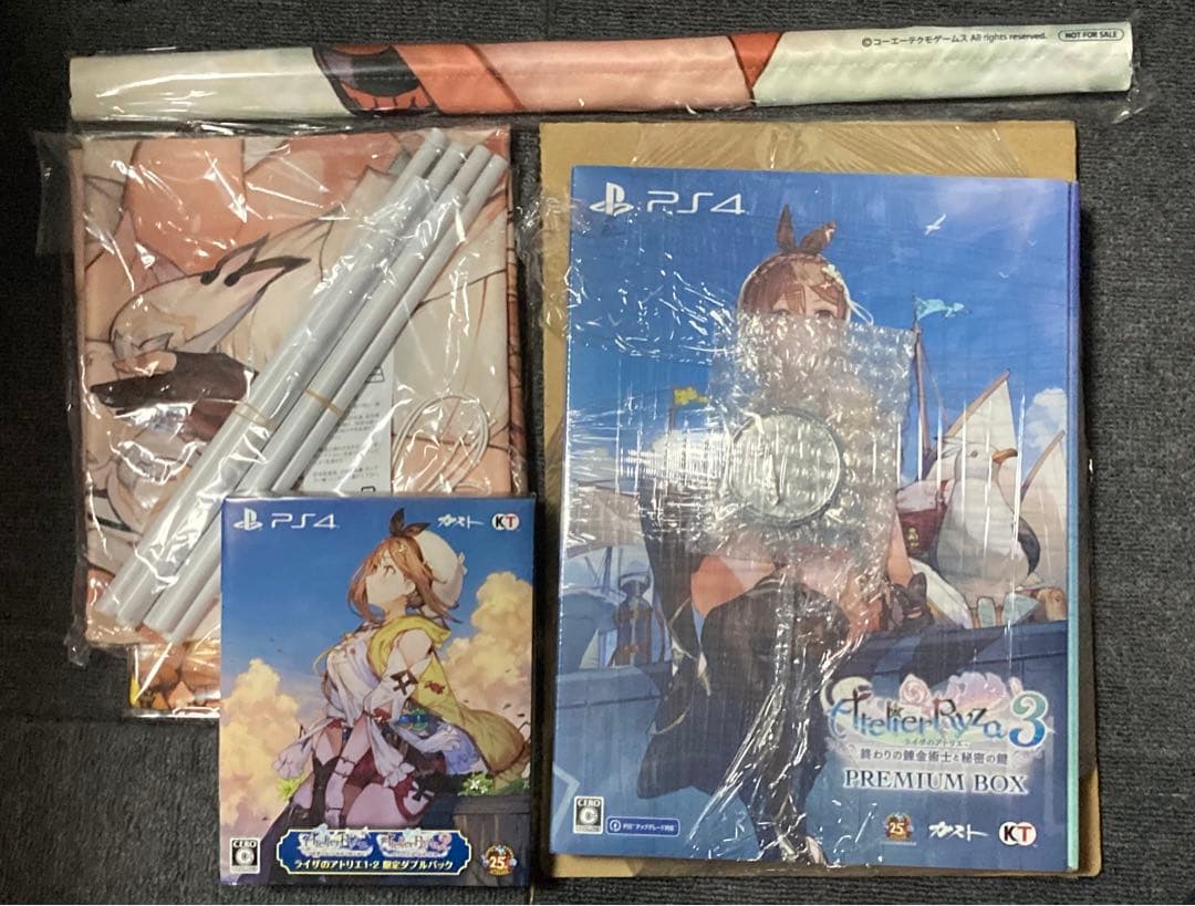 ライザのアトリエ（PS4）　1.2限定ダブルパック＋3 特典付き