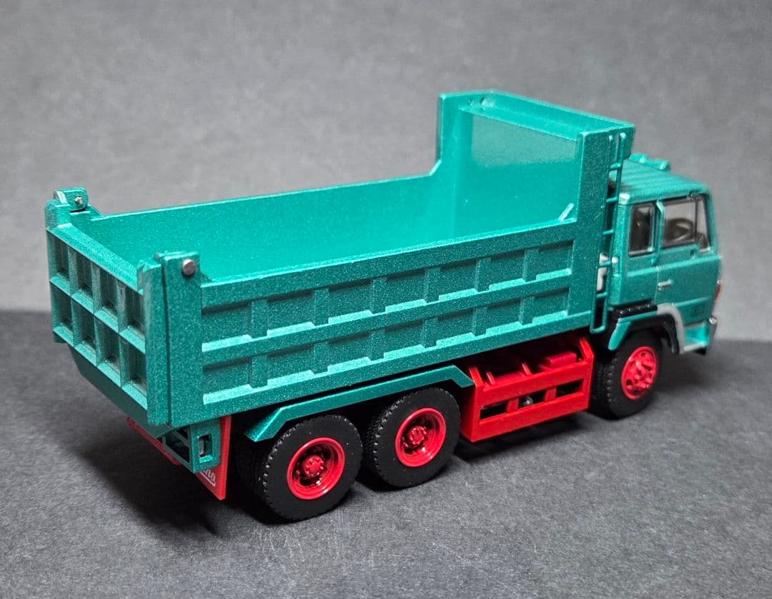 DBGT 1/64 日野 スーパードルフィン ダンプ トラック グリーン 緑