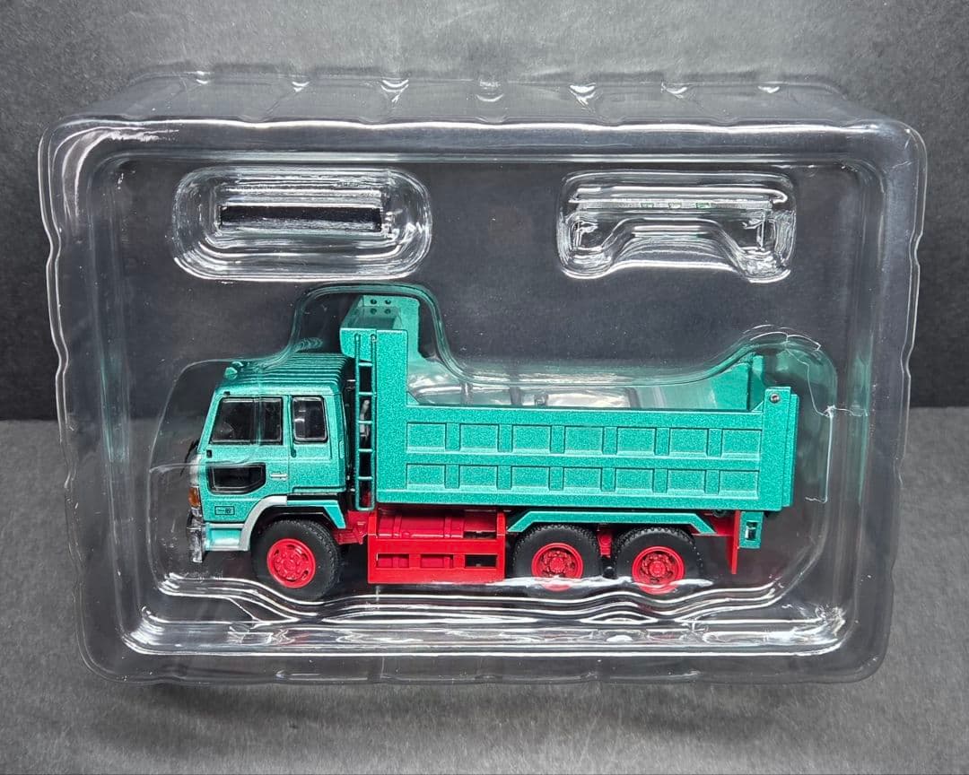 DBGT 1/64 日野 スーパードルフィン ダンプ トラック グリーン 緑