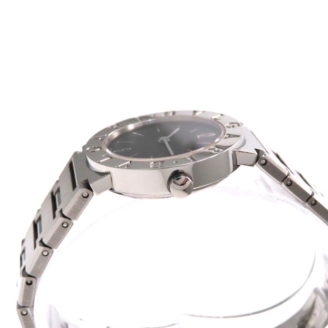 ☆極美品 BB26SSD BVLGARI ブルガリ 時計 ブラック レディース
