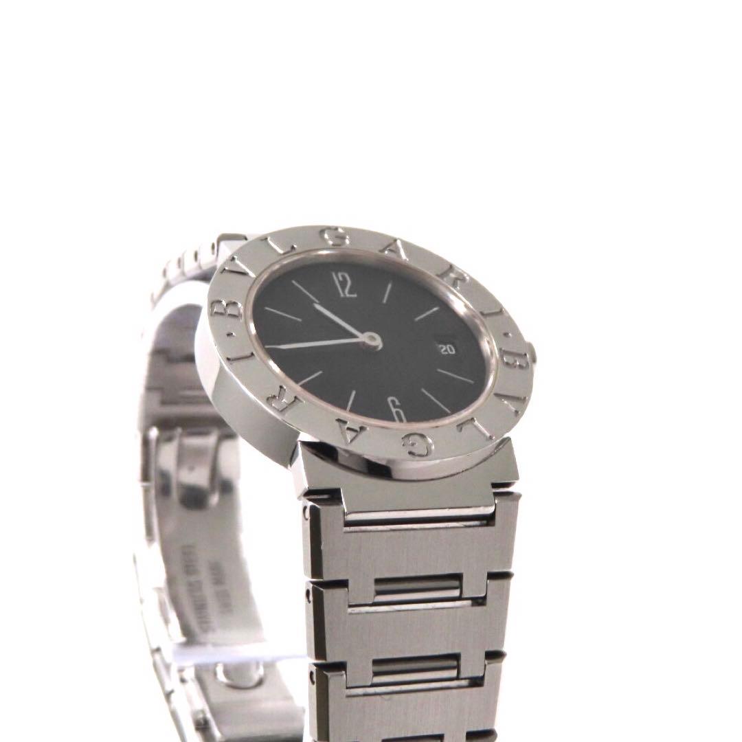 ☆極美品 BB26SSD BVLGARI ブルガリ 時計 ブラック レディース