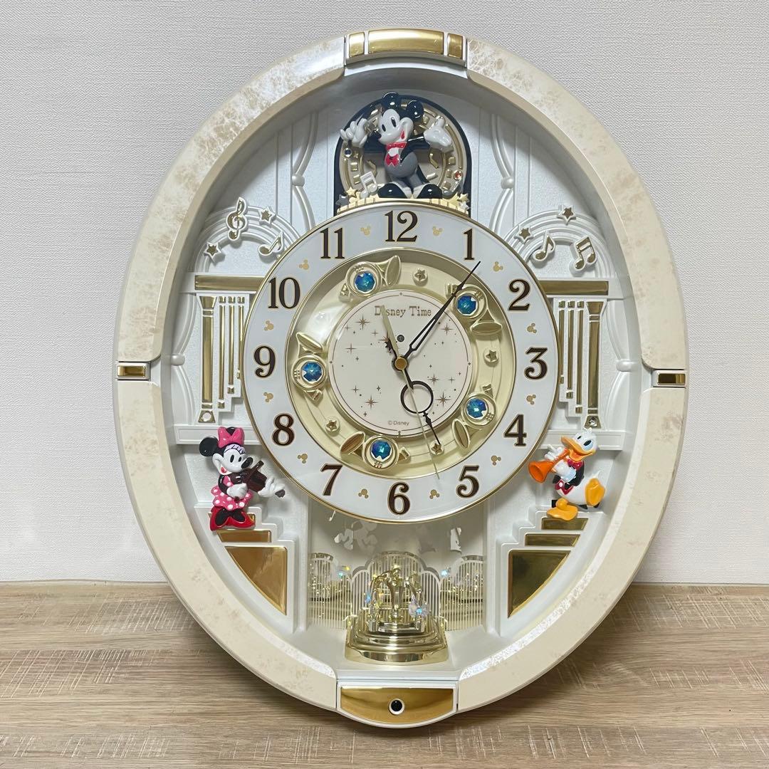 ディズニー ミュージカル 電波時計 FW574W SEIKO 壁掛け時計