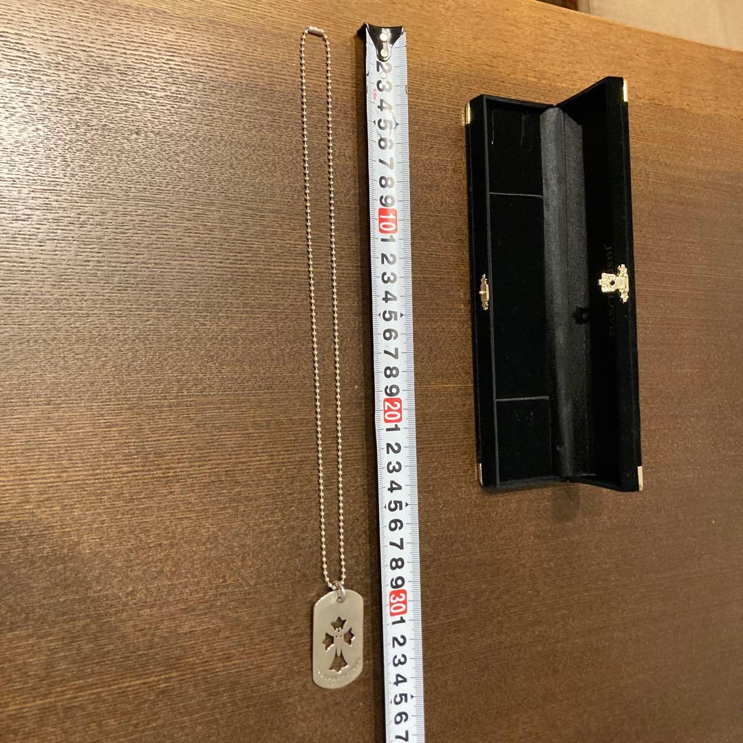 Justin Davis シルバー クロスモチーフ ネックレス