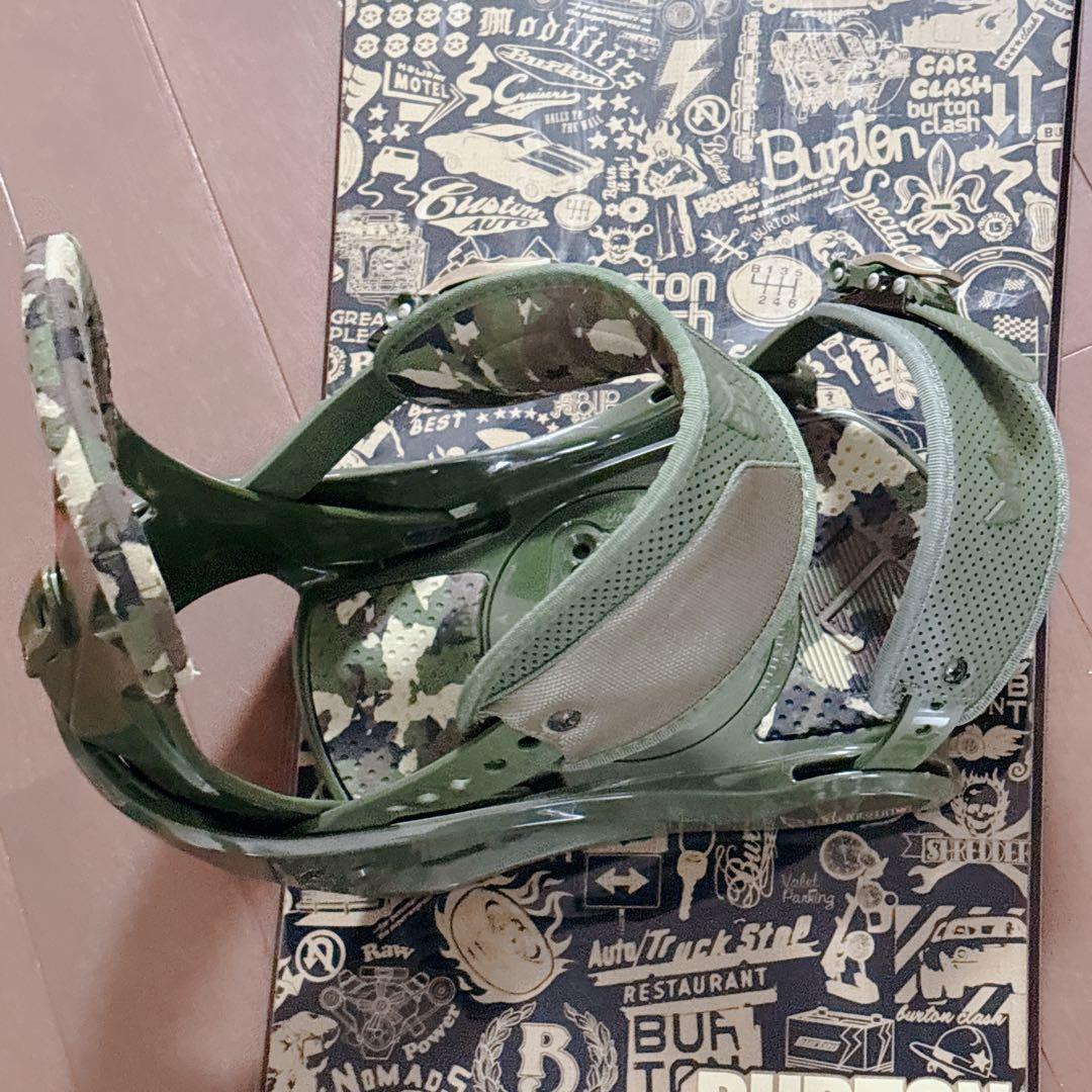 Burton CLASH 160 スノーボード × Burtonビンディング