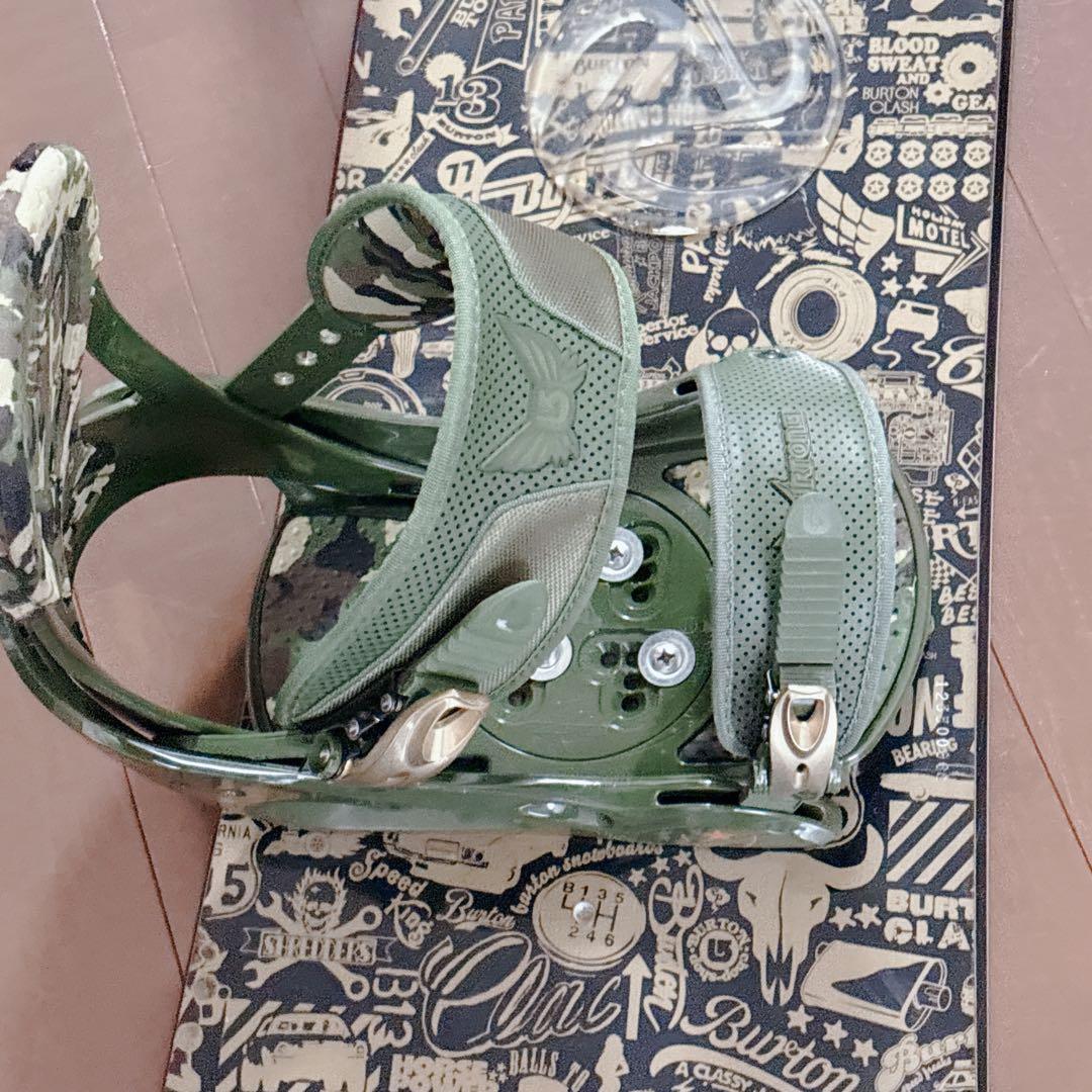 Burton CLASH 160 スノーボード × Burtonビンディング