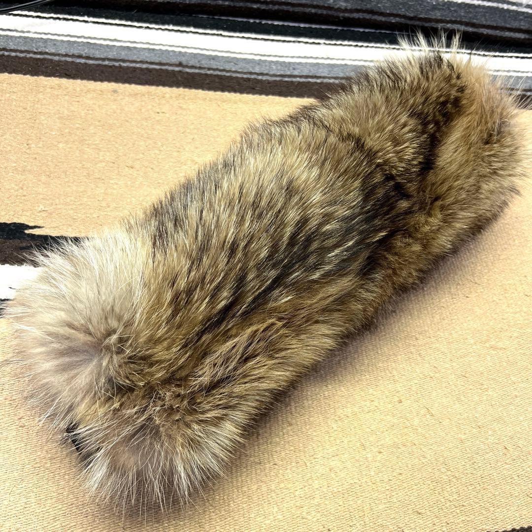 本革　裏地付レザー　狸毛皮敷物　尻あて尻皮　ヒップガード　登山　キャンプ　スキー