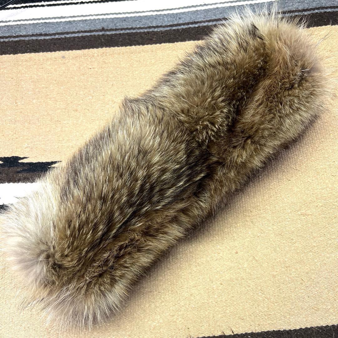 本革　裏地付レザー　狸毛皮敷物　尻あて尻皮　ヒップガード　登山　キャンプ　スキー