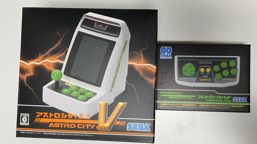 新品　アストロシティミニ V + コントロールパッド 2点セット 送料無料
