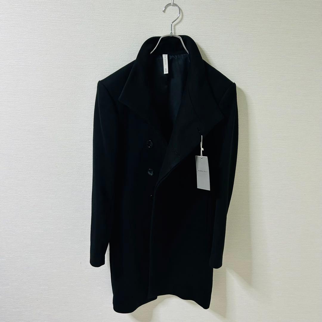 ZARA MAN 新品未使用　チェスターコート　ロングコート　高級　タグ付　美品