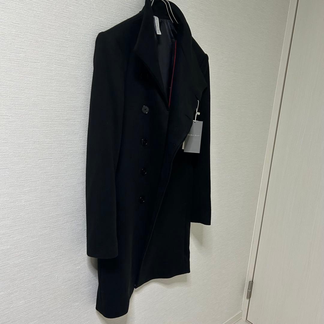 ZARA MAN 新品未使用　チェスターコート　ロングコート　高級　タグ付　美品