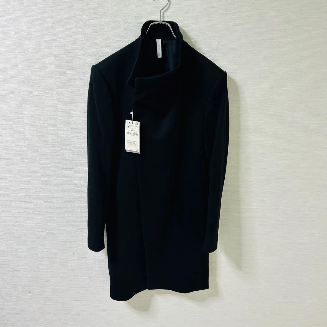ZARA MAN 新品未使用　チェスターコート　ロングコート　高級　タグ付　美品