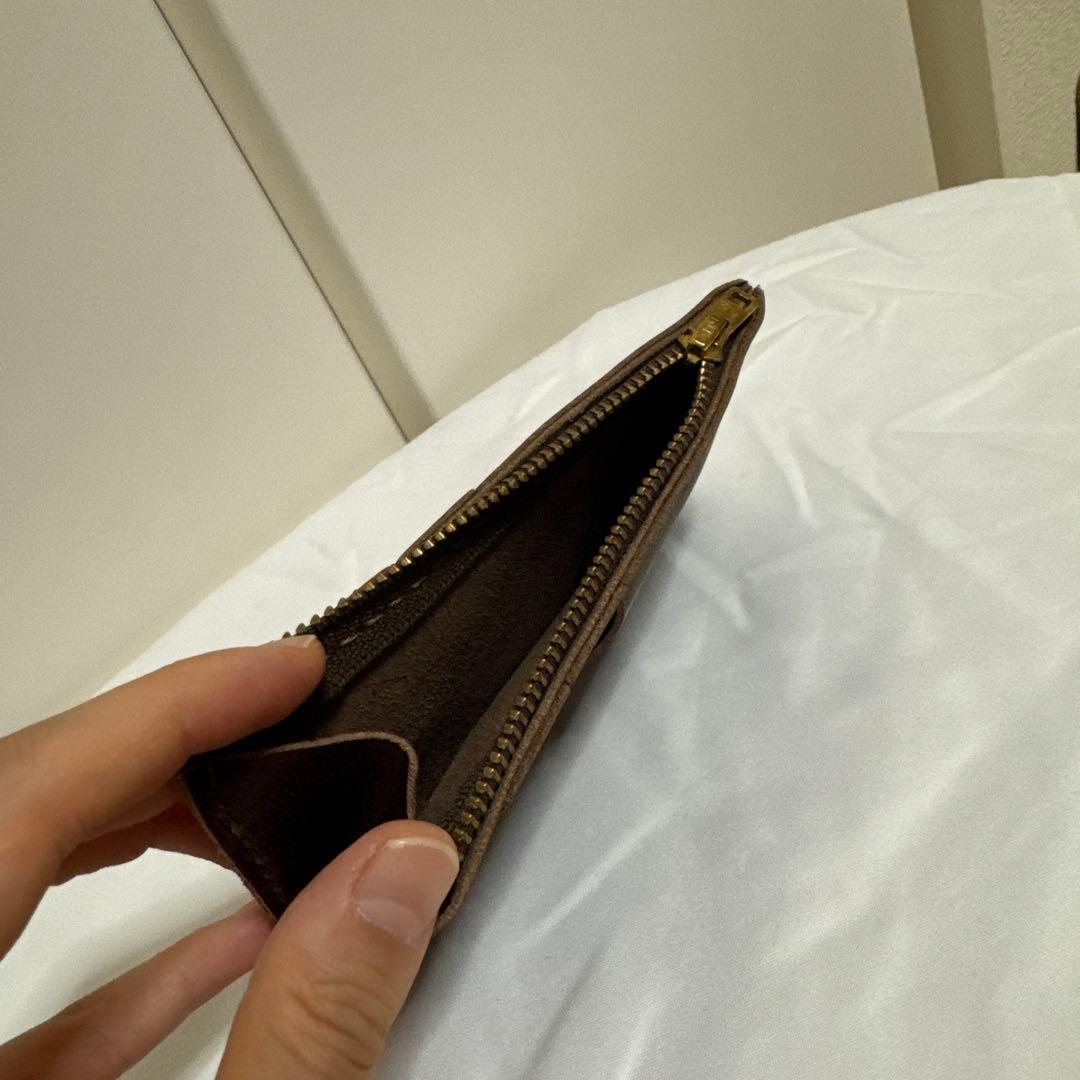 N25 がま口財布 クーズーワックスレザー