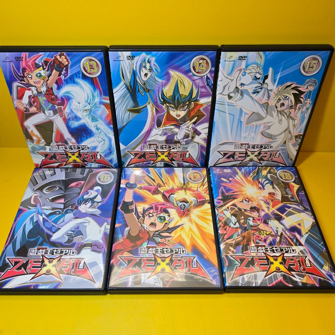 ※新品ケース交換済み　遊戯王 ZEXAL ゼアル 全36巻 DVD