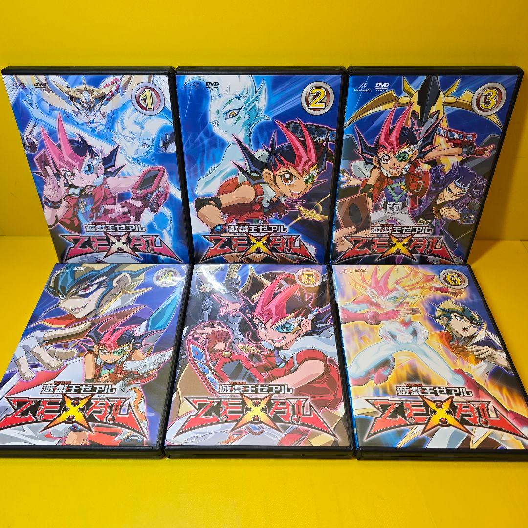 ※新品ケース交換済み　遊戯王 ZEXAL ゼアル 全36巻 DVD