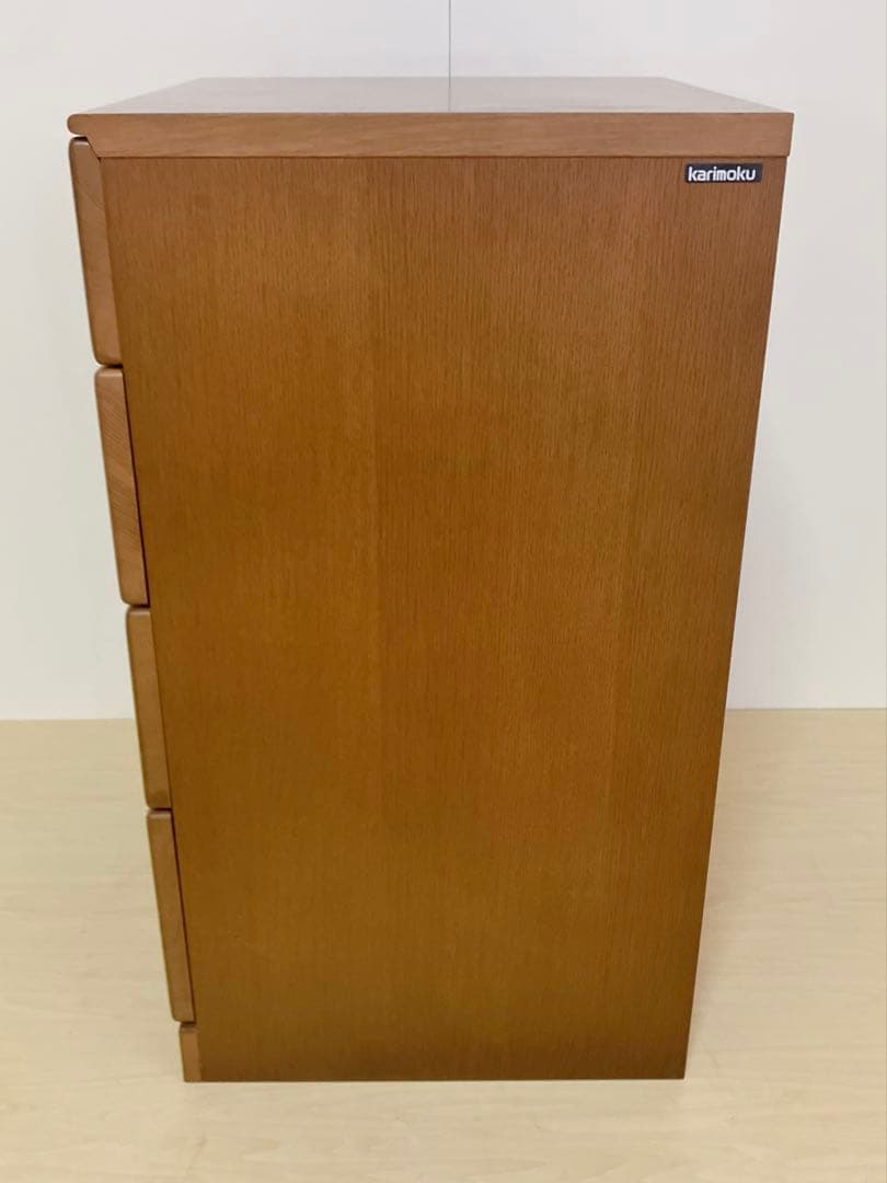 カリモク家具 karimoku 4段チェスト　サイドチェスト　木製　箪笥