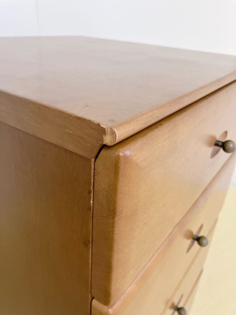 カリモク家具 karimoku 4段チェスト　サイドチェスト　木製　箪笥