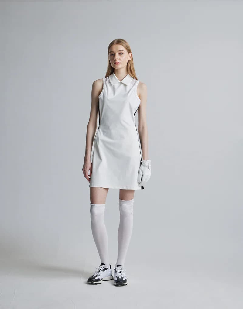 【新品•未使用品】CRONOS ゴルフ ワンピース ホワイト Mサイズ