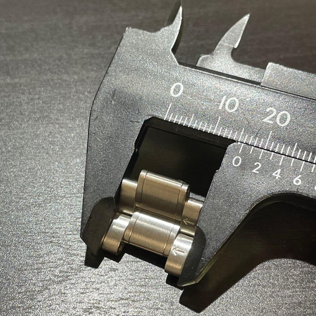 管番146オメガ 純正スピードマスター ステンブレス 2コマ 16ミリ幅 →中