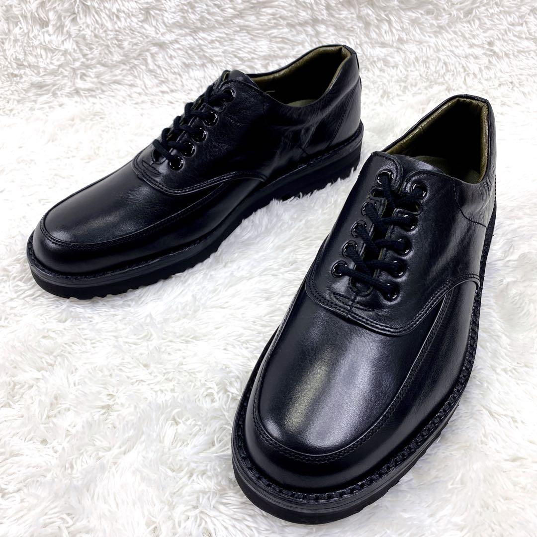 未使用 大塚製靴 レザー ビジネスシューズ Vibramソール コンフォート 黒